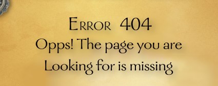 Error 404
