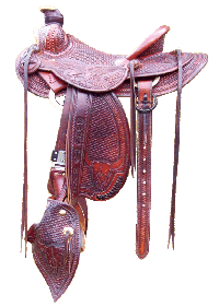 Modified Association Ranch Saddle - Handmade by Shawn Kramer 
